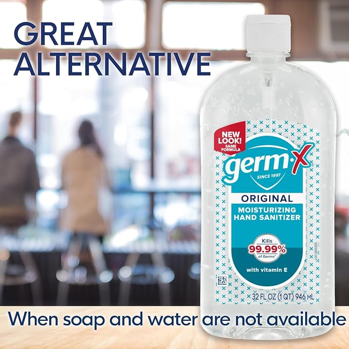 Germ-X Original Hand Sanitizer, Back to School Supplies, Non-Drying - Image 6