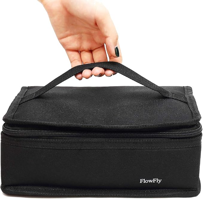 FlowFly Small Insulated Lunch box Portable Soft Bag Mini Cooler Thermal Meal - Image 7