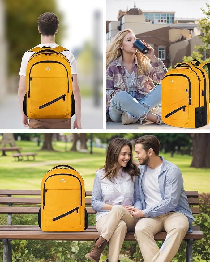 MATEIN 18.4 Inch TSA Approved Backpack, Extra Large 50 L Outdoor Carryon - Image 7