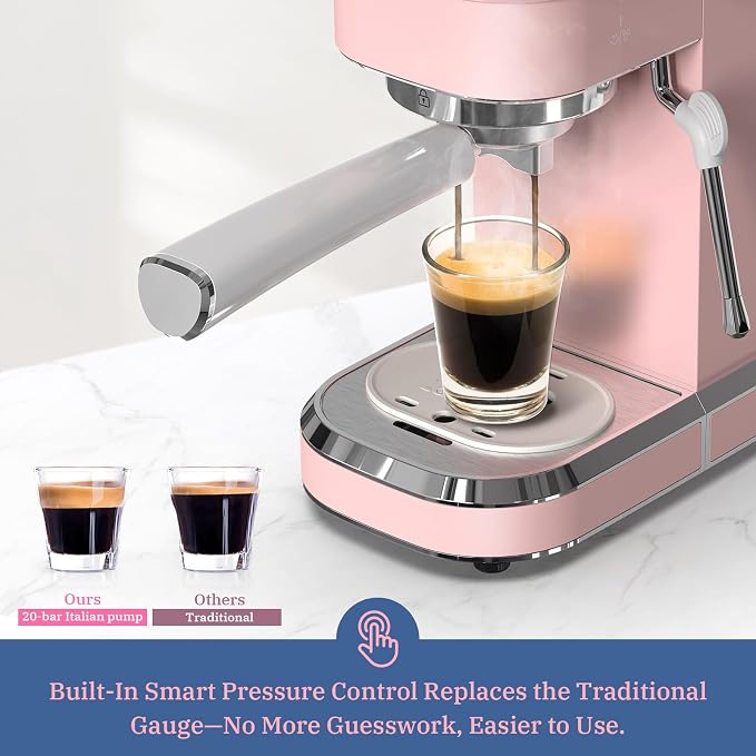 Laekerrt Professional Espresso Machine 20 Bar, Espresso Maker - Image 4