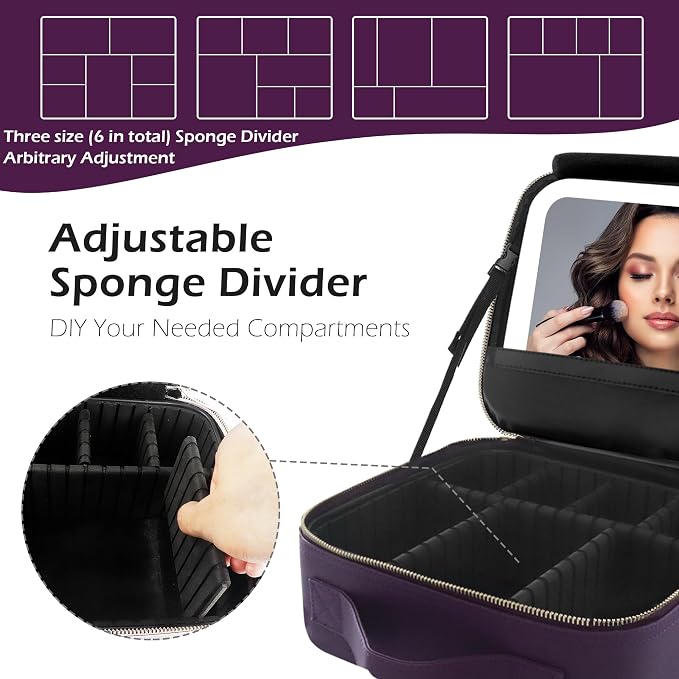 MOMIRA Travel Makeup Bag Cosmetic Bag - Image 6