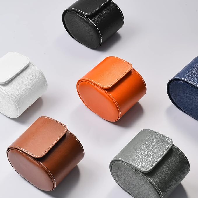 Oirlv Luxury Leather Travel Watch Case - Image 8