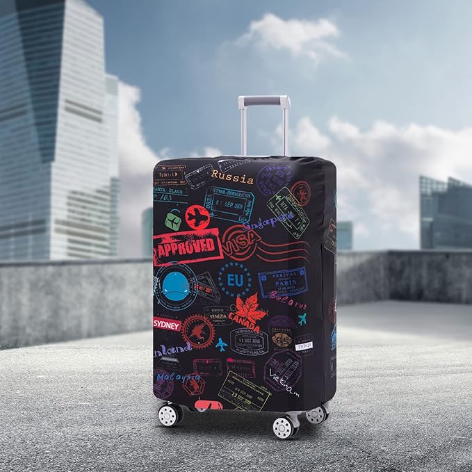 Travelkin Luggage Cover Suitcase Cover Suitcase Protector Fit 22-25 Inch Luggage - Image 9