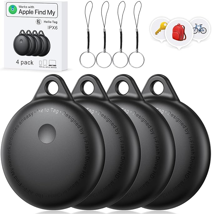 Tags-4 Pack, Smart Bluetooth Tracker Work by Unknown