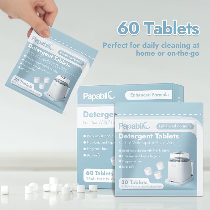 Papablic 60Pcs Official Detergent Soap Tablets - Image 8