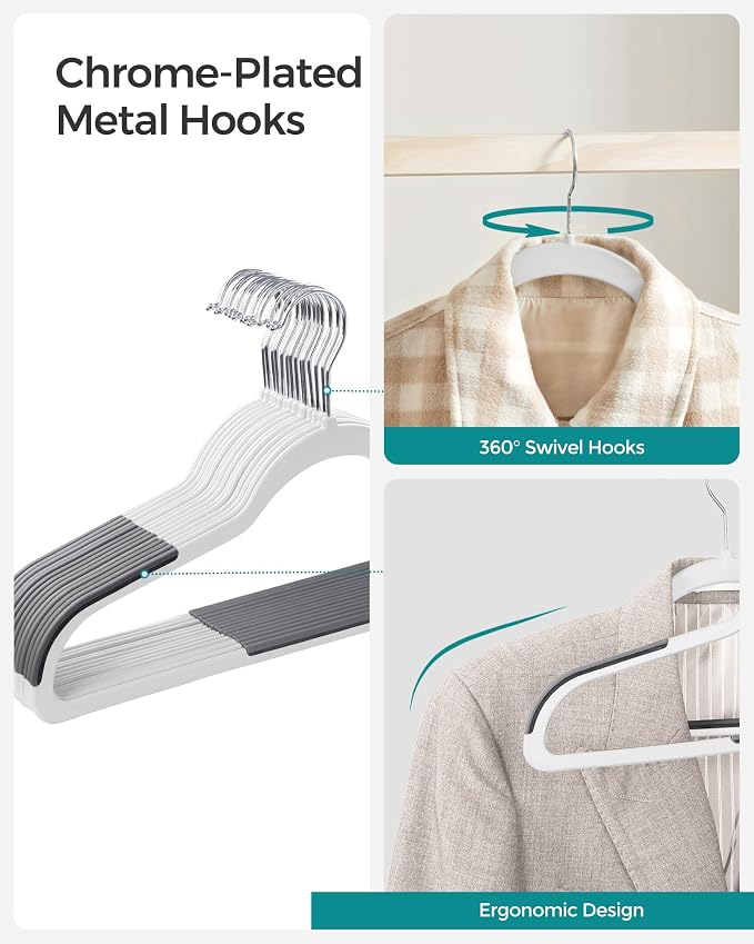 SONGMICS Clothes Hangers, Space-Saving - Image 6