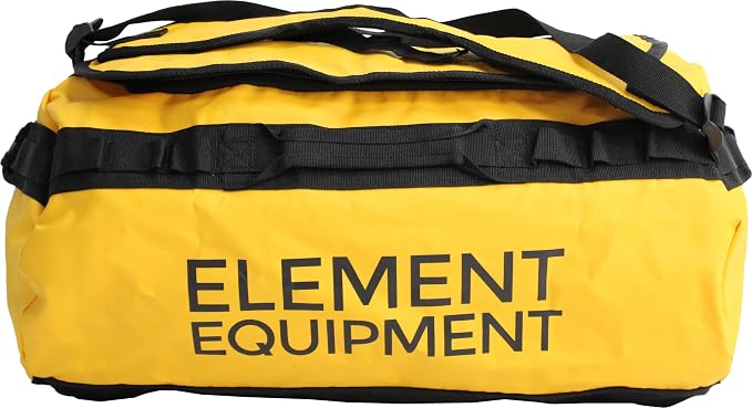 Element Equipment Trailhead Duffel Bag Shoulder Straps Waterproof Yellow Large - Image 2