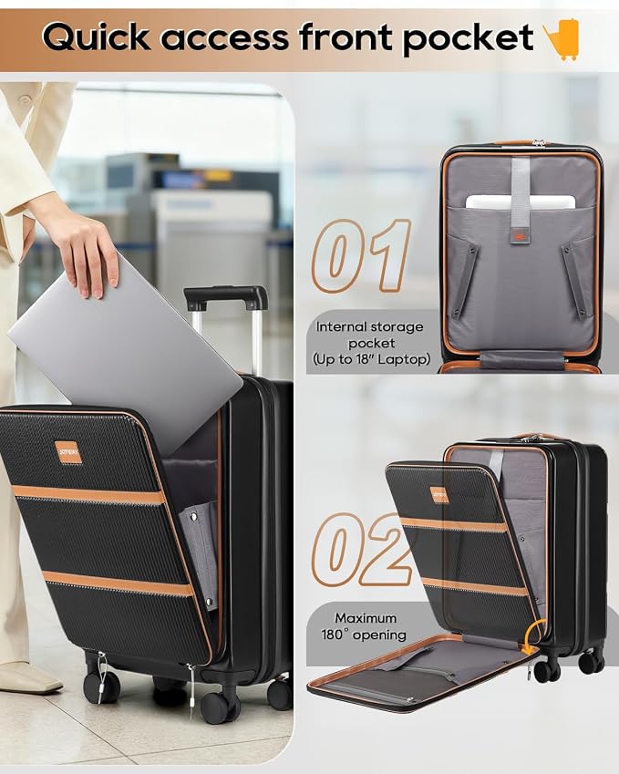 Joyway Carry on Luggage Airline Approved - Image 3