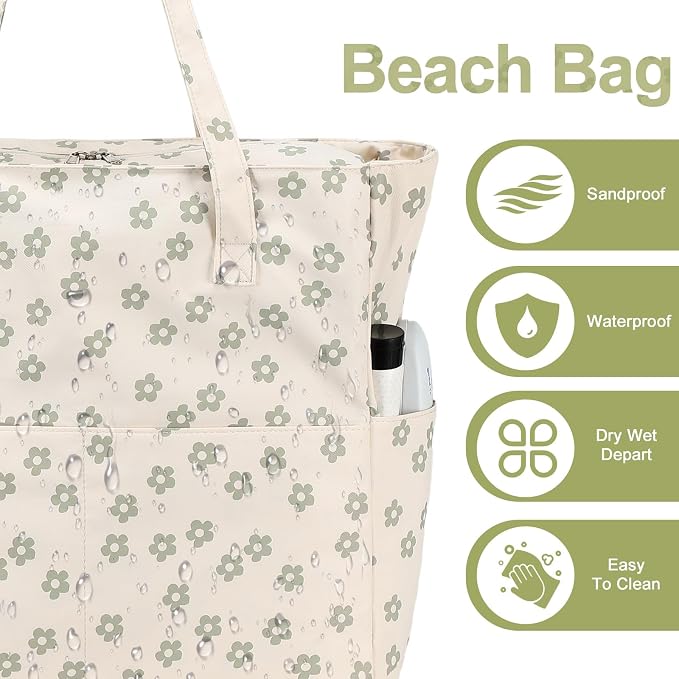 Waterproof Beach Tote Pool Bags - Image 5