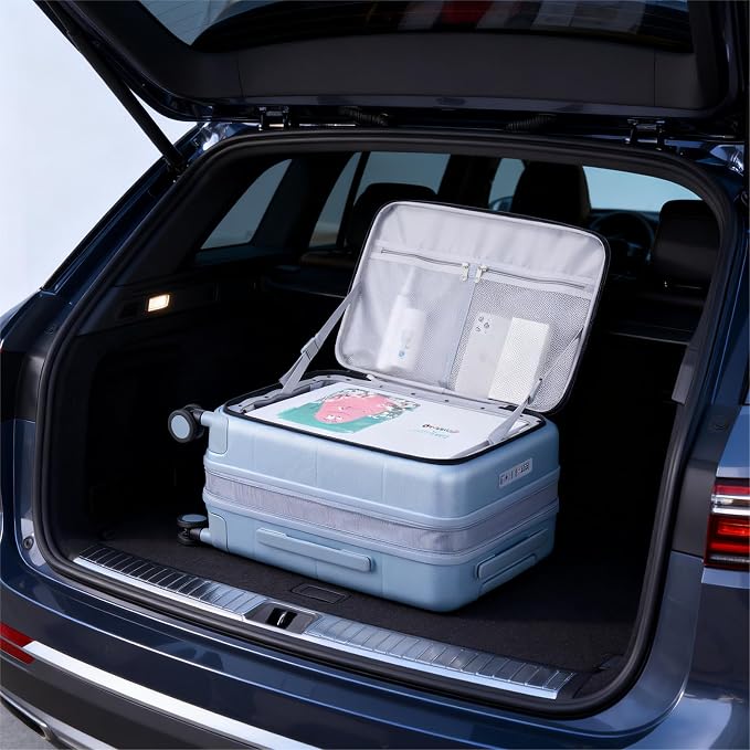 Hanke Hardside Expandable Carry On Luggage, 20 Inch Top Opening Trunk Luggages - Image 8