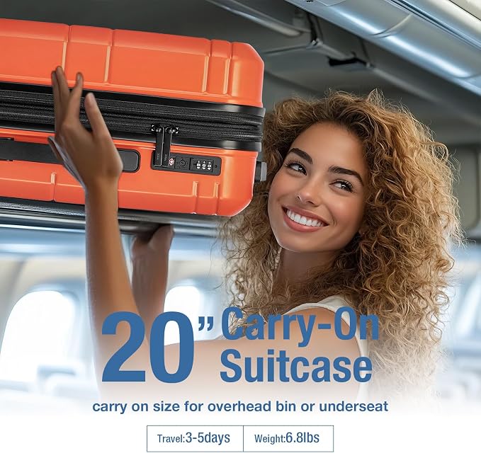 KYME Carry On Luggage 22x14x9 Airline Approved - Image 3