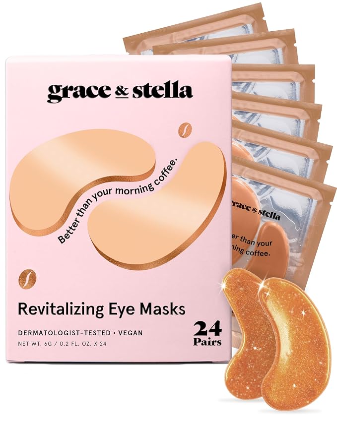 grace & stella Caffeine Under Eye Patches by GraceStella