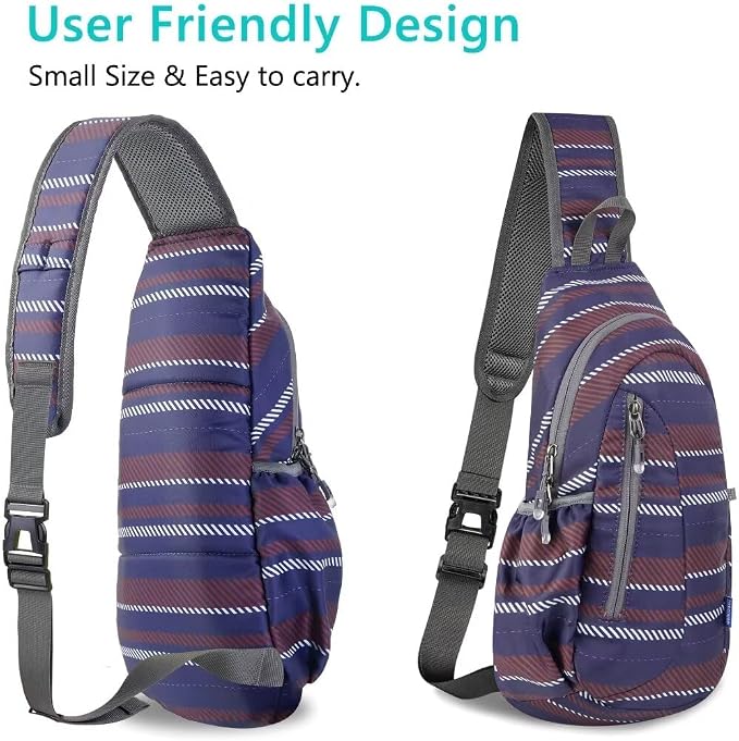 TITECOUGO Small Sling Bag, Lightweight Crossbody Backpack - Image 3