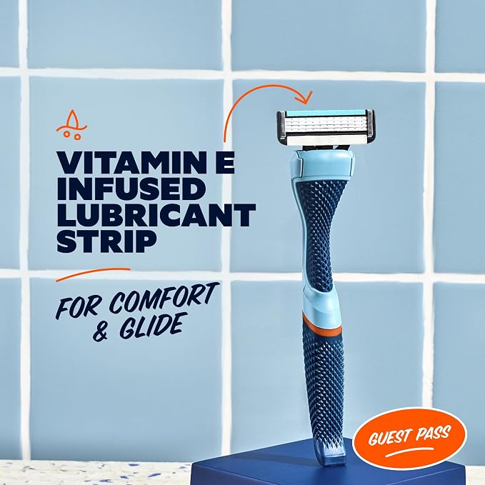 Dollar Shave Club | The Guest Pass Shave Set | 2 Swift Rinse Refill Cartridges - Image 7