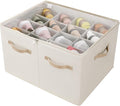 Shoe Organizer for Closet, Foldable Shoe Box by TOPIAHOME