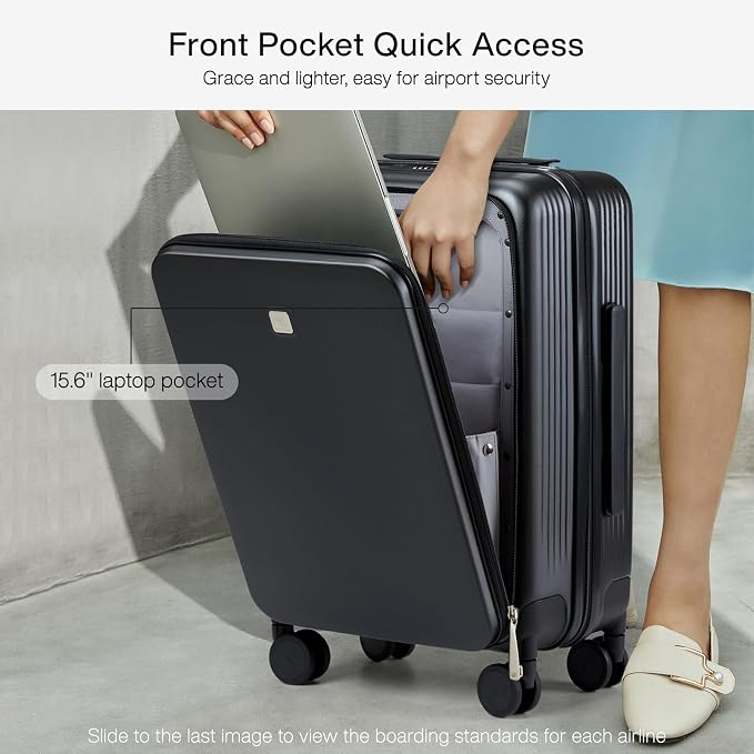 Hanke Grace Carry On Luggage - Image 2