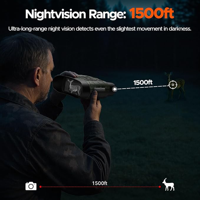 Night Vision Goggles, 4K 112MP Night Vision Binoculars - Image 5