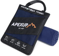 APEXUP Microfiber Travel Towel, Ultra Absorbent Quick Dry Towels, Lightweight by APEXUP