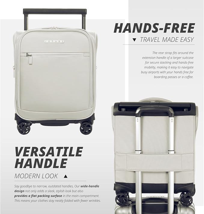 Verage Underseat Carry On Luggage - Image 6