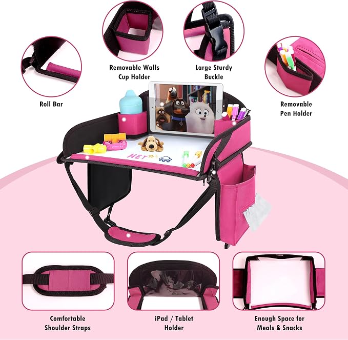 Kids Travel Tray for Airplane - Image 4