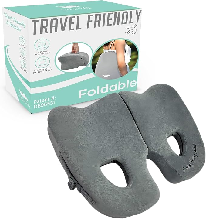 Premium Foldable Piriformis Cushion by CushyTushy