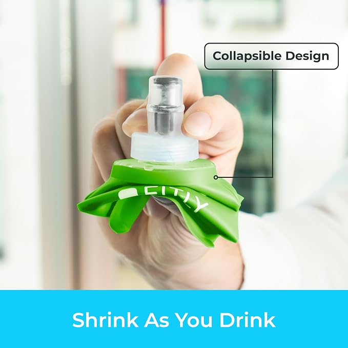 Soft Flask - Shrink As You Drink Soft Water Bottle - Image 3