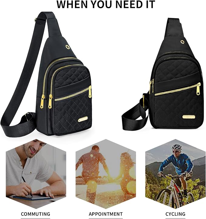 Small Sling Bag For Women Men Casual Crossbody Sling Backpack - Image 7