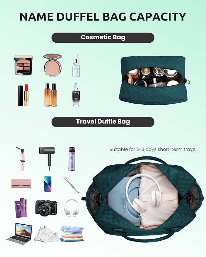 Gifts for Women-Initial Kids Duffel Bags - Image 5