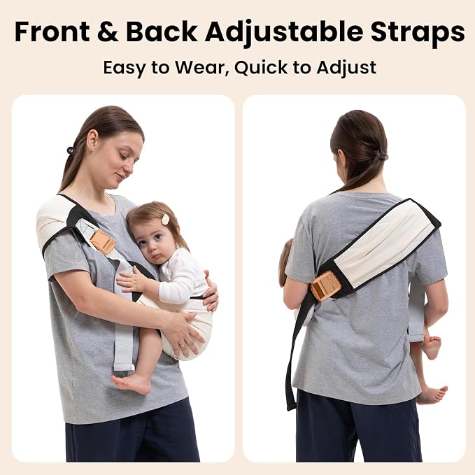 Baby Carrier Newborn to Toddler, Baby Sling Carrier, Toddler Carrier 25-60 lbs - Image 7
