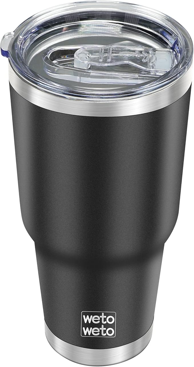 WETOWETO 30oz Tumbler, Stainless Steel Vacuum Insulated Water Coffee Tumbler Cup by Wetoweto