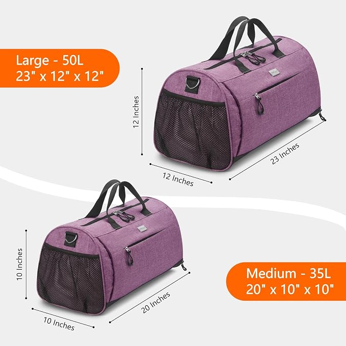 TOPDesign Gym Bag for Women & Men, Unisex Duffel Bag - Image 4