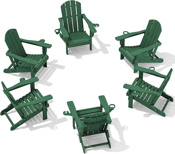 SERWALL Adirondack Chair with Cup Holders by SERWALL