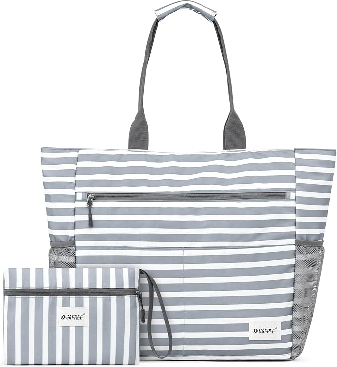 G4Free Beach Bag, Waterproof Sandproof Beach Tote Bag, Large Capacity Foldable - Image 8