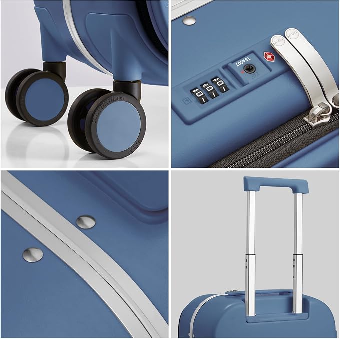 mixi Luggage Suitcase with Spinner Wheels - Image 5