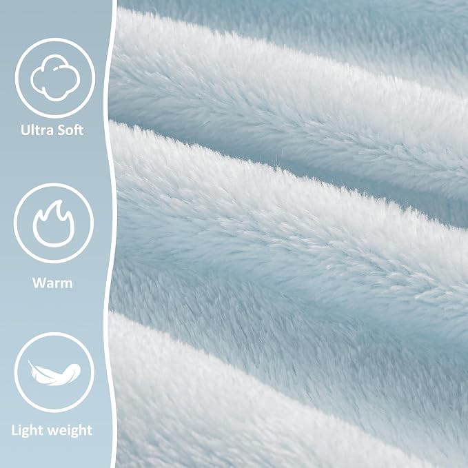 Travel Blanket, 3-in-1 Ultra-Soft, Warm & Lightweight Travel Blanket Airplane - Image 2