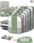 10 Set Compression Packing Cubes by OlarHike