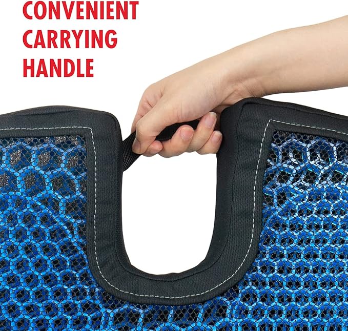 HEALTHMATE IN9115 Comfy Gel Coccyx Cushion Gel Seat Cushion - Image 5