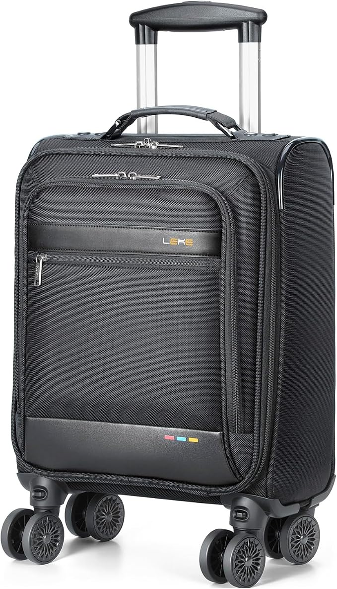 Lekebobor 16 Inch Underseat Carry On Luggage by LEKEBOBOR
