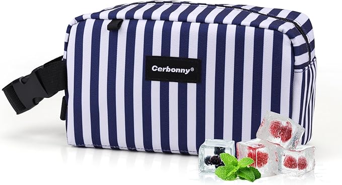 Freezable Lunch Bag, Freezable Snack Bag, Mini Cooler Bag by Cerbonny
