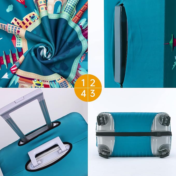Travelkin Luggage Covers With Tag - Image 7