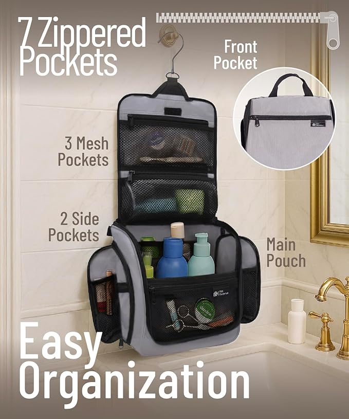 D&D Hanging Travel Toiletry Bag - Image 3