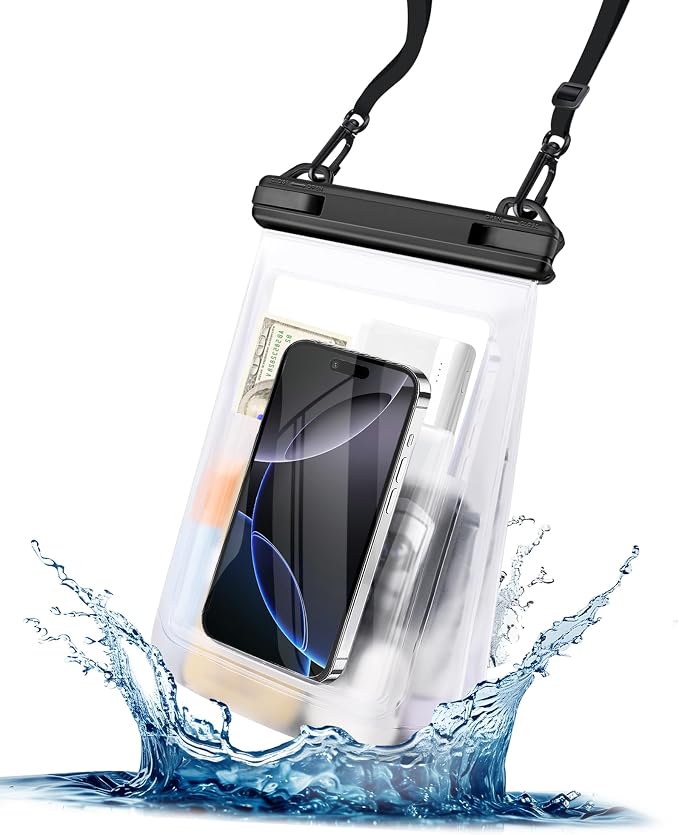 Large Waterproof Phone Pouch by PEDVSTY