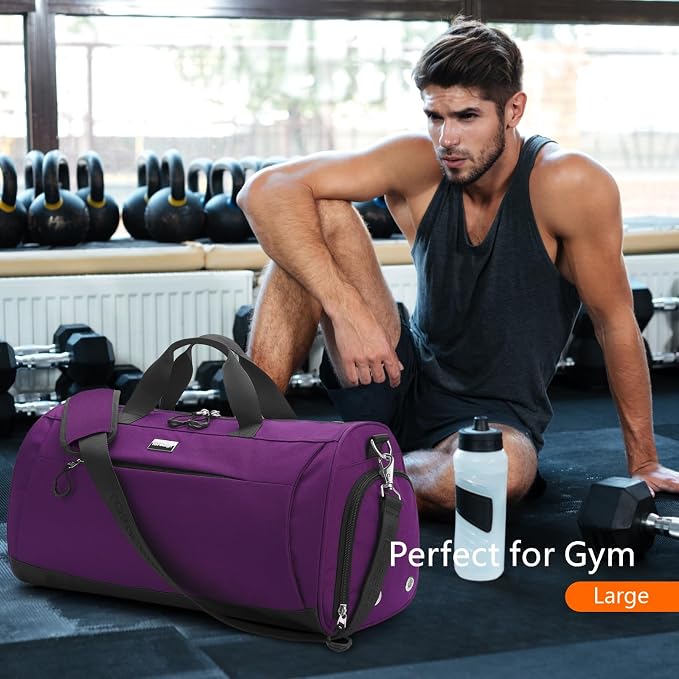 TOPDesign Gym Bag for Women & Men, Unisex Duffel Bag - Image 2