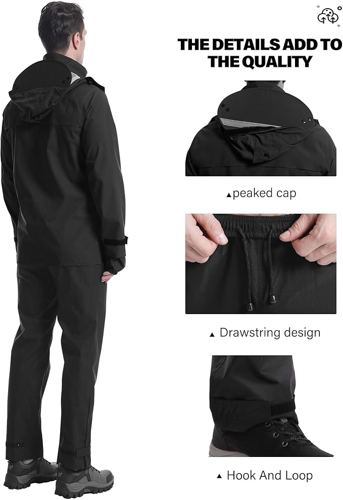 iCreek Rain Suit Waterproof Jacket - Image 5