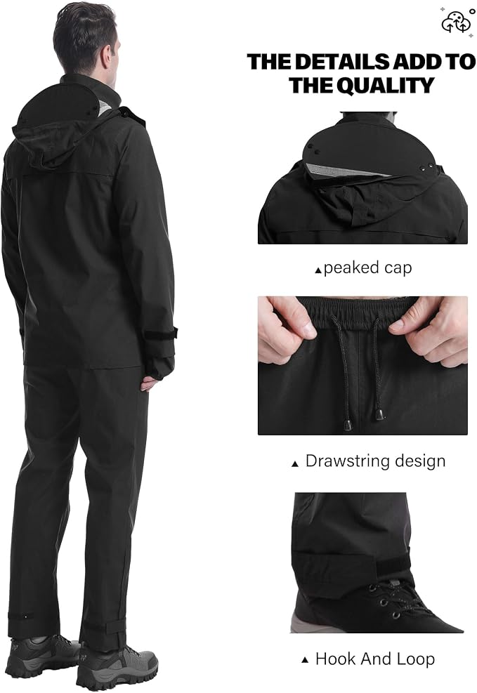 iCreek Rain Suit Waterproof Jacket - Image 5