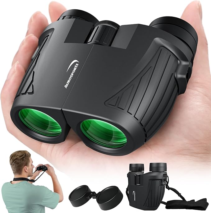 Aurosports 15x25 Compact Binoculars by aurosports