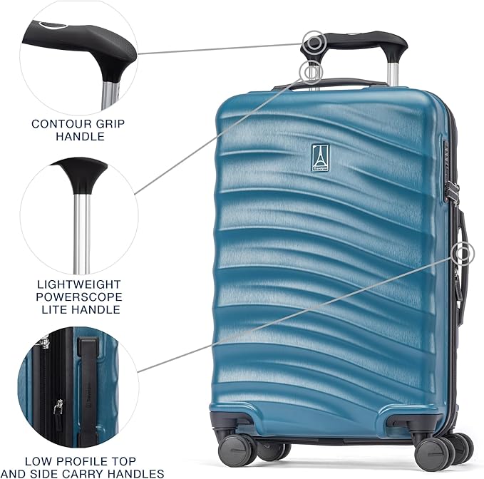Travelpro Maxlite Air V2 Hardside Expandable Carry on Luggage, 8 Spinner Wheels - Image 2