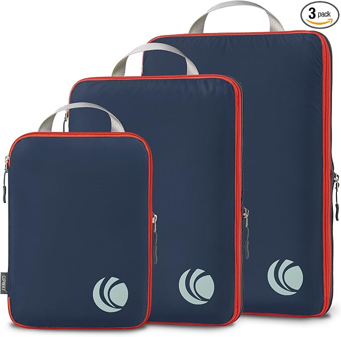 Cipway Compression Packing Cubes, Ultralight Luggage Organizer Bags, Travel by Cipway