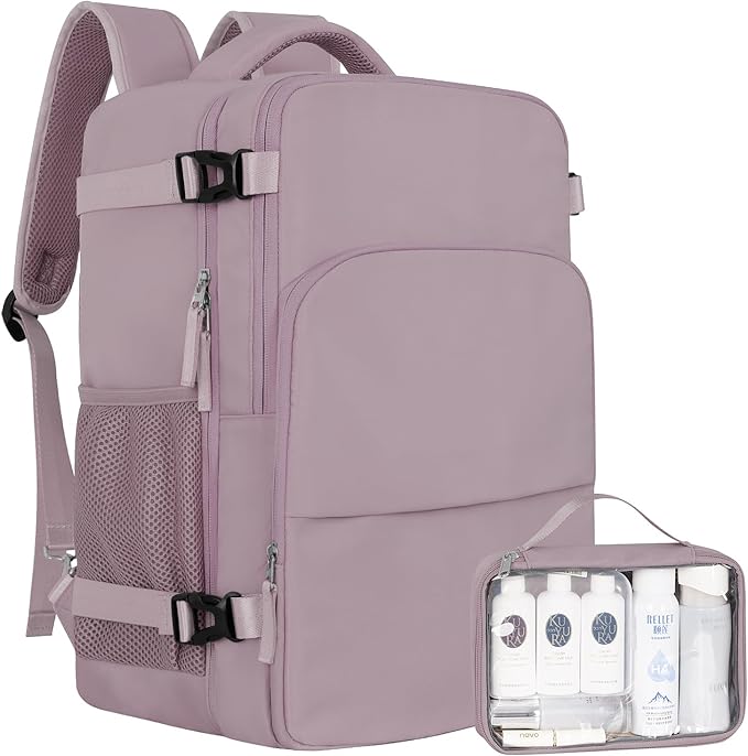 Travel laptop Backpack for Women, Personal Item Size Flight Approved, 16 Inch by Sinaliy