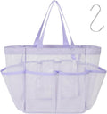 F-color Mesh Shower Caddy Portable, Upgrade Deeper 7 Pockets Shower Bag Basket by F-color